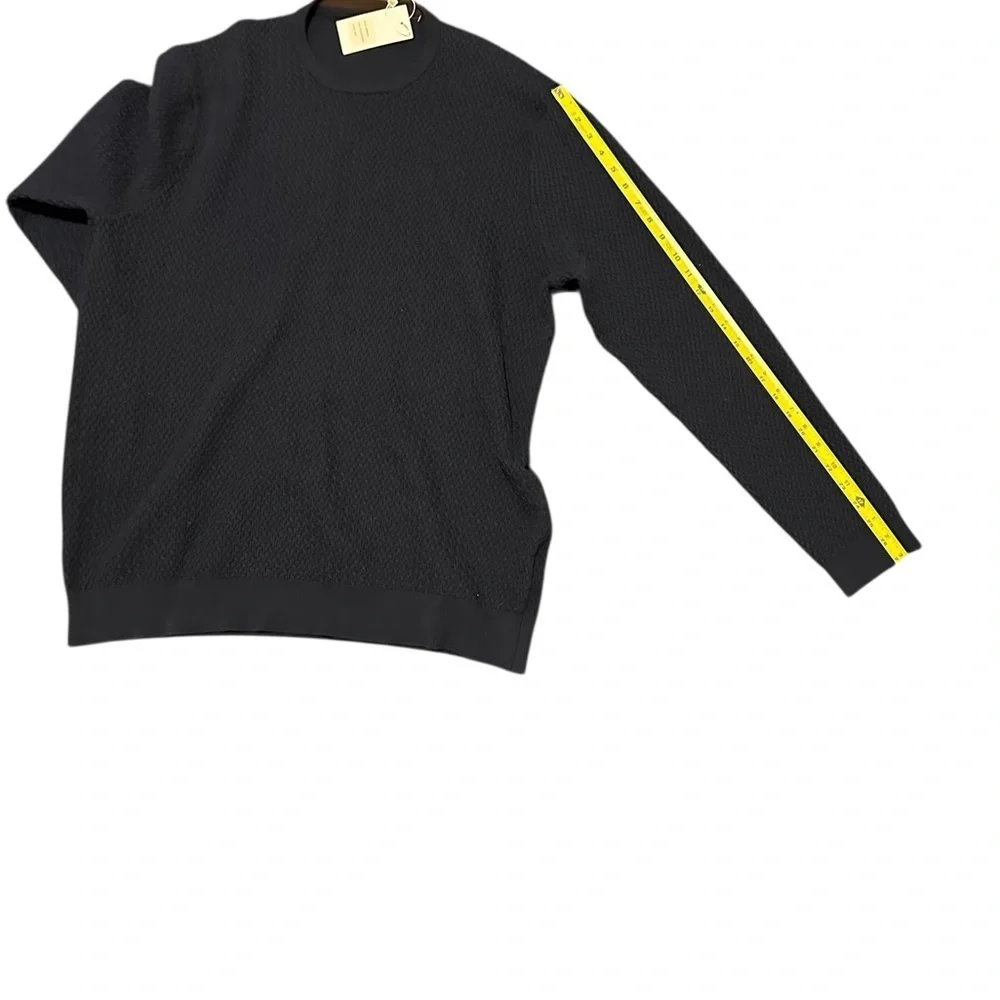 Oscar de la Renta Charcoal Crewneck Sweater, size 3XL NWT